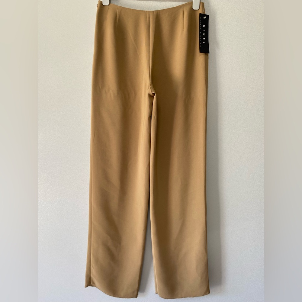 Rikei By Ramune Piekautaite Neutral Straight Leg Women's Pants Size 10